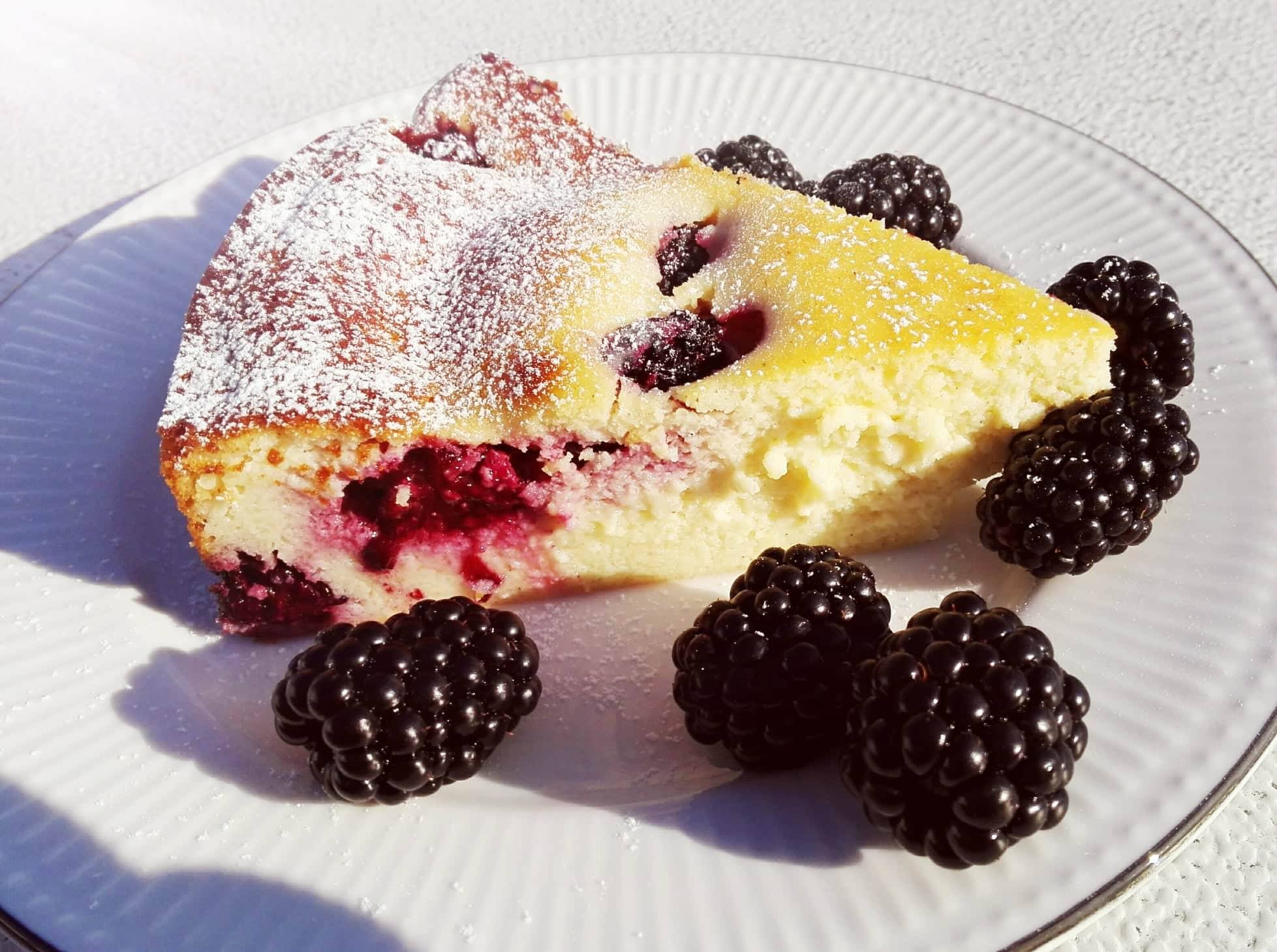 Brombeeren Topfen Torte