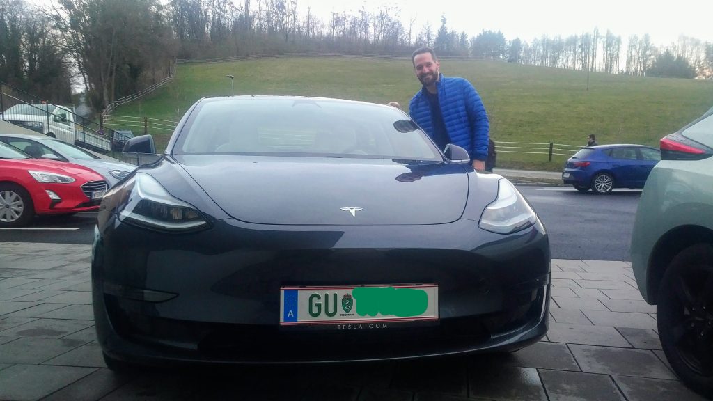 Tesla auf dem KEM treffen in Allerheiligen