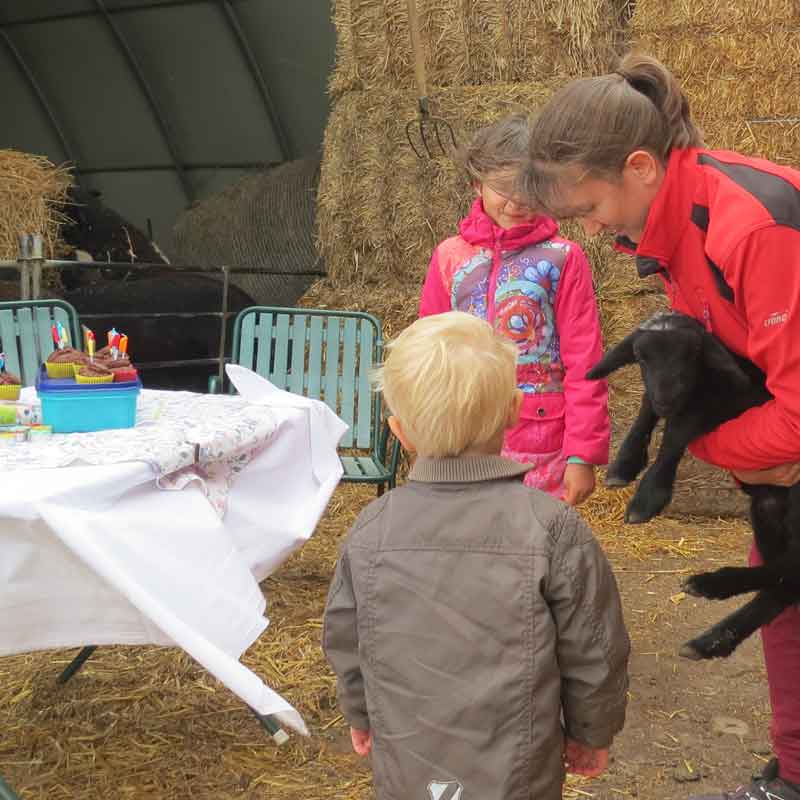 Ögreissler-Kindergeburtstag mit Lamm