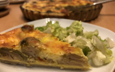 Kohlsprossen Quiche